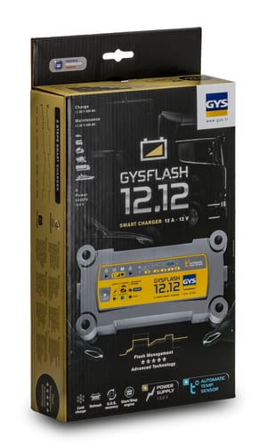 Chargeur de batterie gysflash 8.12 v gys